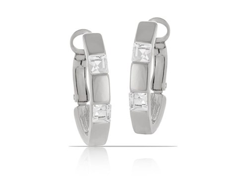 Kolczyki z kryształkami z kolekcji Classic (P8047AG) Kolczyki z kryształkami z kolekcji Classic (P8047AG)