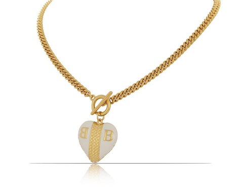 Naszyjnik z perłowym sercem z literkami BB z kolekcji Heart Harmony (C23/ZIM/78/4AU) Naszyjnik z perłowym sercem z literkami BB z kolekcji Heart Harmony (C23/ZIM/78/4AU)