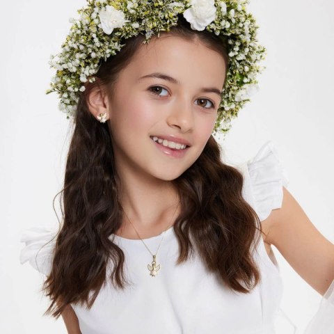 Srebrne kolczyki KDK6620Y - Cyrkonia Srebrne kolczyki KDK6620Y - Cyrkonia