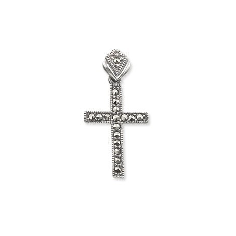 Srebrny krzyżyk CDM5524 - Markazyty Srebrny krzyżyk CDM5524 - Markazyty
